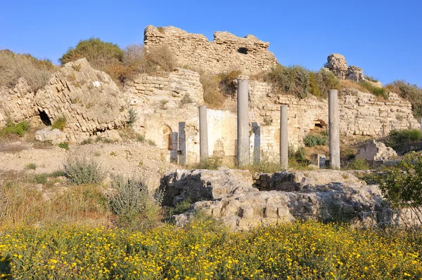 Ruïnes van een oude tempel — Stockfoto