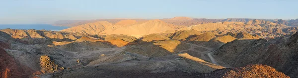 Bergen op de zuidelijke grens van Israël (panorama)) — Stockfoto