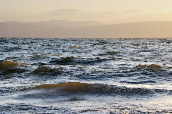 Zee Van Galilea Kinneret Het Grootste Zoetwatermeer Israël — Stockfoto