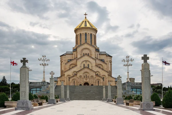 Igreja Ortodoxa Catedral Tbilisi — Fotografia de Stock