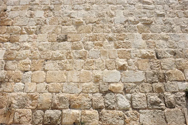 Αρχαία Τείχη Της Παλιάς Πόλης Της Ιερουσαλήμ — Φωτογραφία Αρχείου