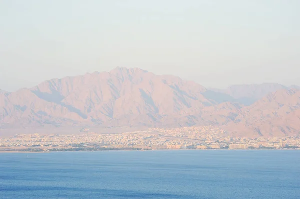 Sommarlov Israel Röda Havet Bukten Eilat — Stockfoto