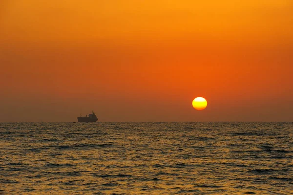 Costa Mediterránea Sur Israel Cerca Ciudad Ashkelon — Foto de Stock