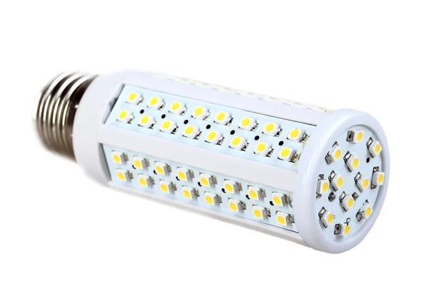 Einzige energiesparende LED-Lampe — Stockfoto