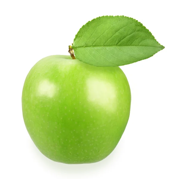 Enkel een groene appel — Stockfoto
