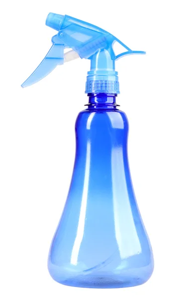Пластиковый голубой распылитель — стоковое фото