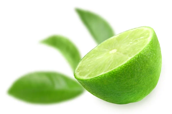 Half of fresh lime — Stock Photo, Image