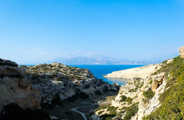 Bela paisagem do mar Mediterrâneo — Fotografia de Stock