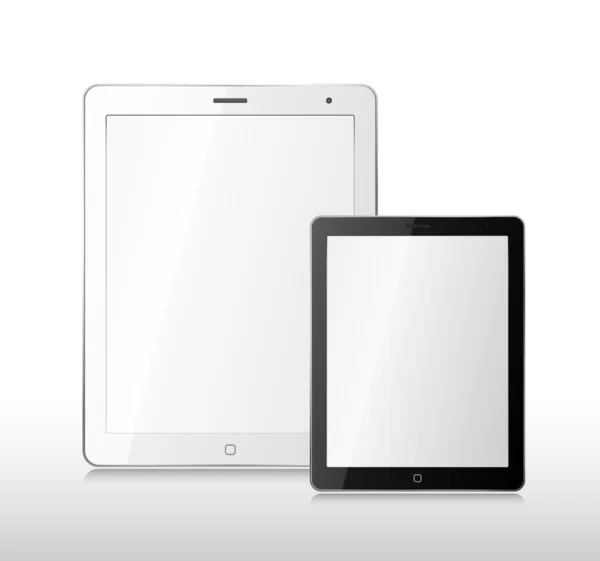 Dva počítače tablet — Stockový vektor