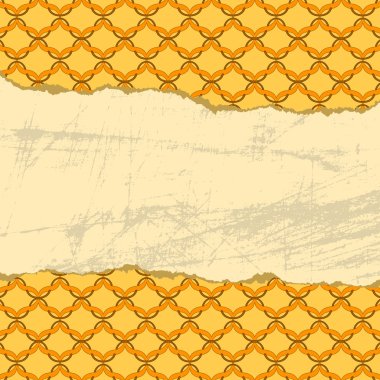 Vintage tarzı şablonu