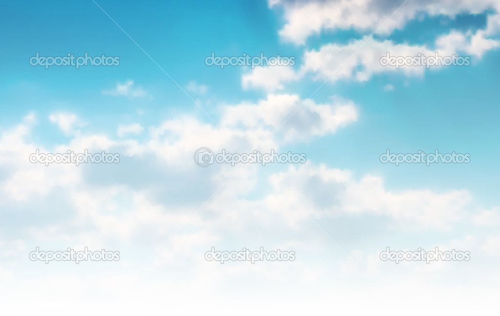 Beautiful vector cloudscape