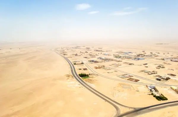 View from the aeroplane's window — Stock Photo, Image