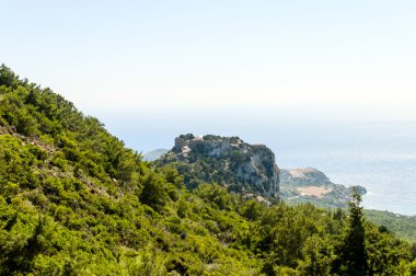 Akdeniz'in güzel manzara