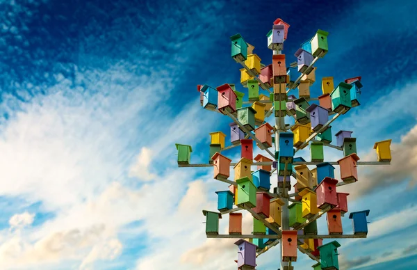 Nesting boxes — Stock Photo, Image