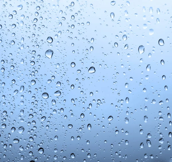 Wassertropfen auf einem Glas — Stockfoto