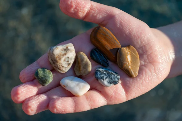 Pebbles da praia — Fotografia de Stock