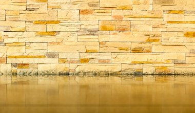 tuğla duvar karo döşeme ile