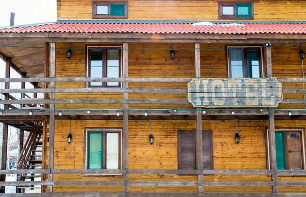 Wild West Town - Hotel — Stock Photo, Image