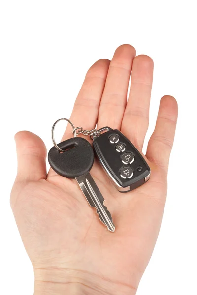 Car key with alarm — Stock Photo, Image