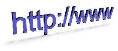 İnternet adresi http www tarayıcının arama çubuğunda. 3d oluşturma