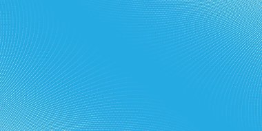 Kavisli dalgalı çizgileri olan soyut bir arkaplan. Tasarım için vektör illüstrasyonu. Çizgilerden ve mavi alandan dalga