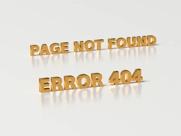Hiba 404 Www Weboldal Nem Található Renderelés — Stock Fotó