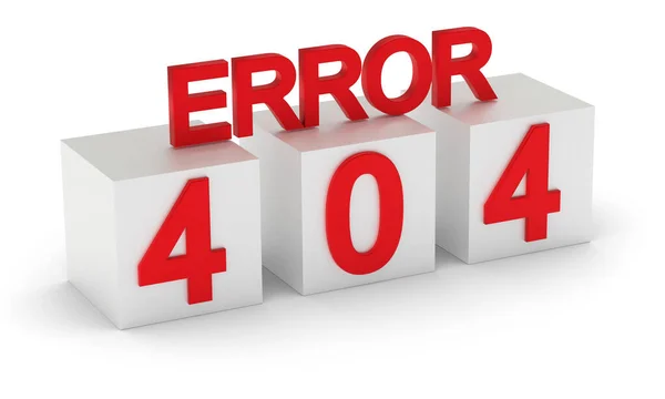 Hata 404 Www Web Sayfası Bulunamadı Oluşturma — Stok fotoğraf