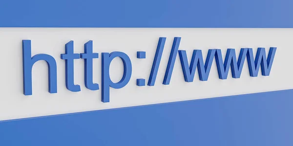 Http Www Internetadress Webbläsarens Sökfält Konvertering — Stockfoto