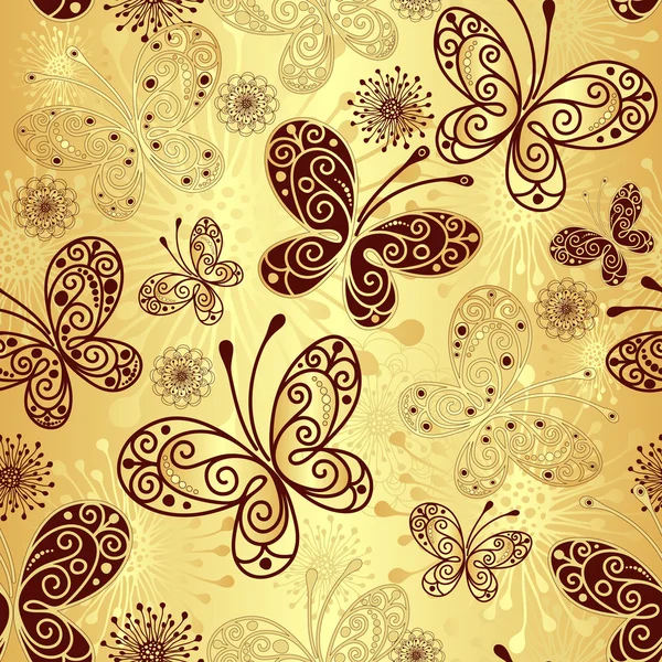 altın kahverengi seamless modeli