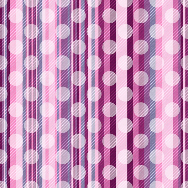 Seamless striped pink pattern — Stock Vector
