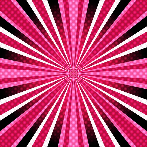 放射光线的粉红色紫色背景 — 图库矢量图片