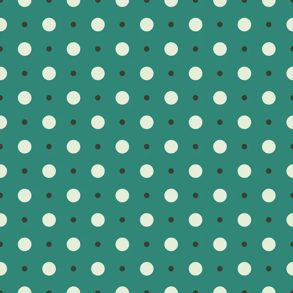 シームレスな緑のヴィンテージのパターン — ストックベクタ
