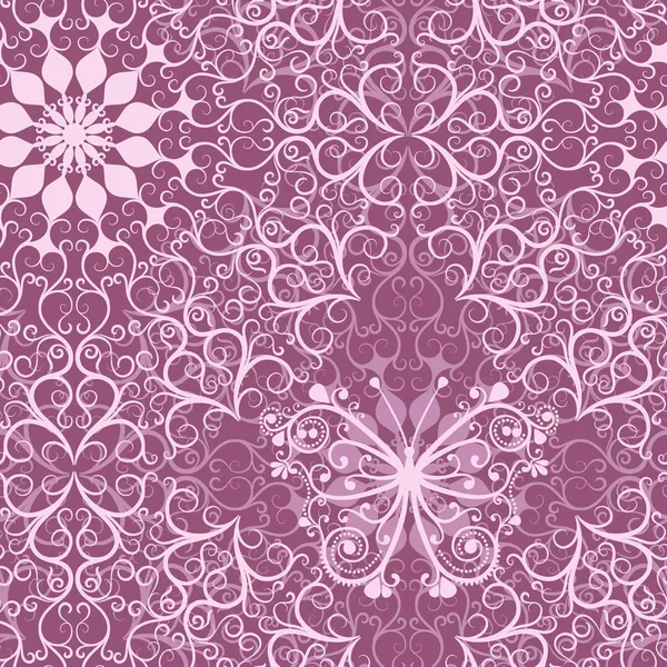 Vintage pink seamless pattern — Stock Vector