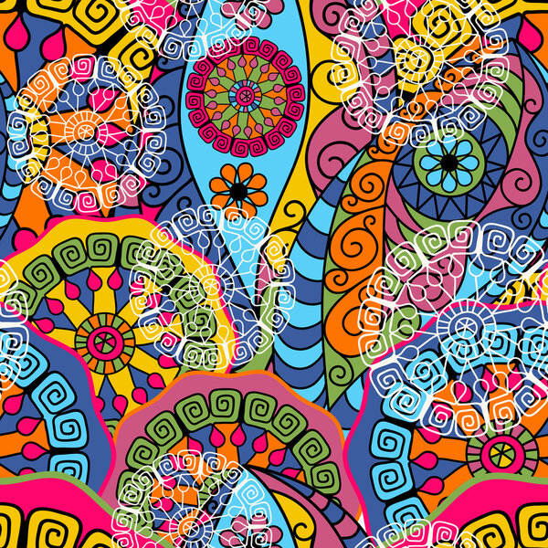 Seamless colorful pattern