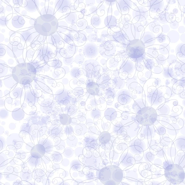 Seamless gentle violet grunge pattern — Stock Vector