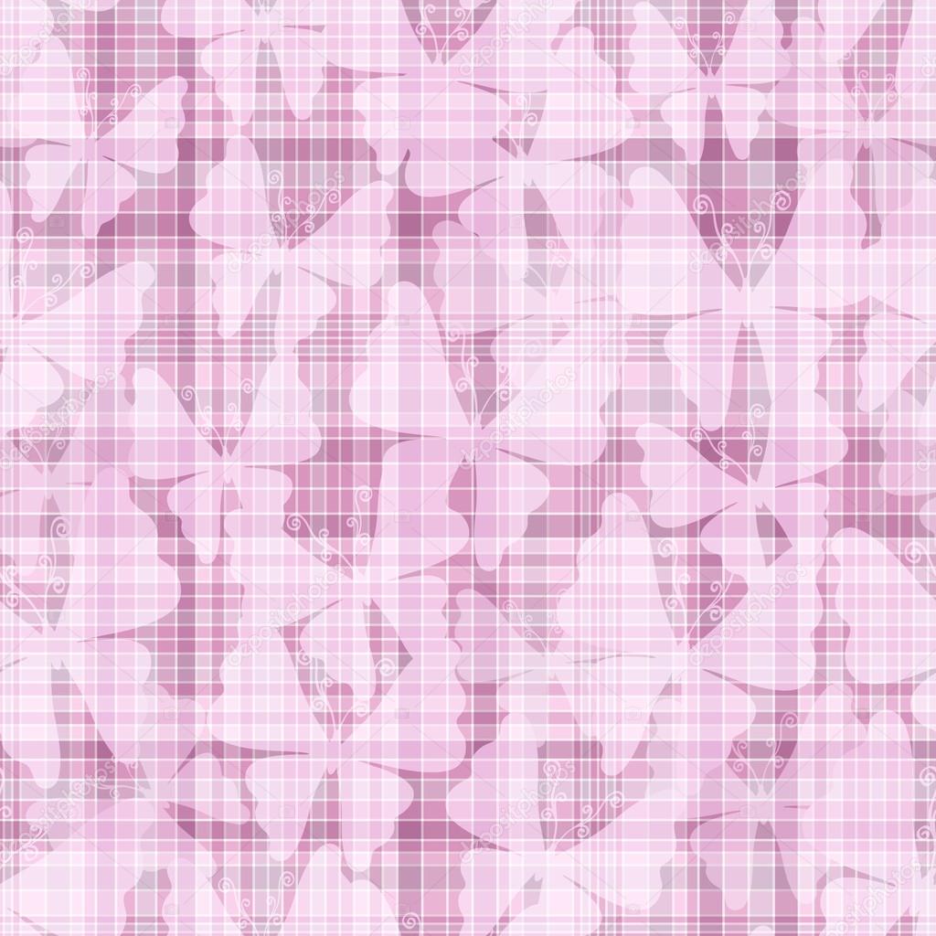Pink gentle seamless pattern