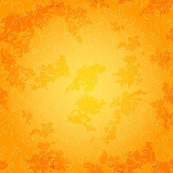 Bright orange seamless pattern — Stock Vector