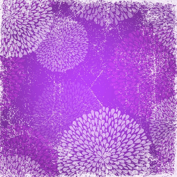 紫 grunge 圣诞图案系列 — 图库矢量图片