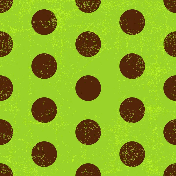 Naadloze grungy groene patroon — Stockvector