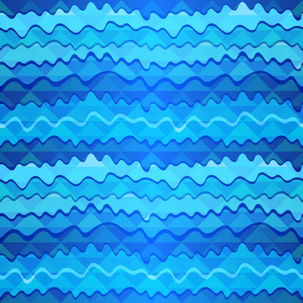 Naadloze zigzag patroon — Stockvector