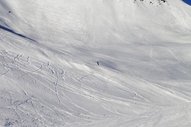 snowboard Kayak pist üzerinde