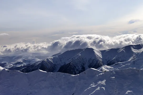 Este téli-hegység — Stock Fotó