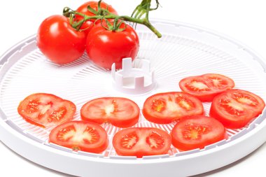 Gıda dehydrator tepsi Ripe domates