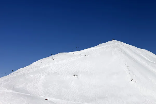 滑雪度假村 — 图库照片