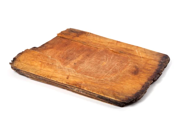 Old wooden kitchen board — Stock Photo, Image