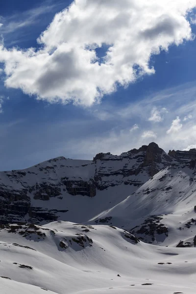 Kar Dağları — Stok fotoğraf