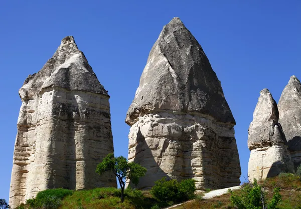 Fairy chimneys rock formations — Stock Photo, Image