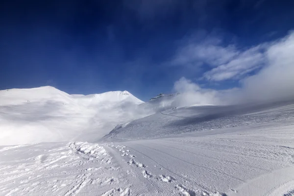 Piste de ski — Photo