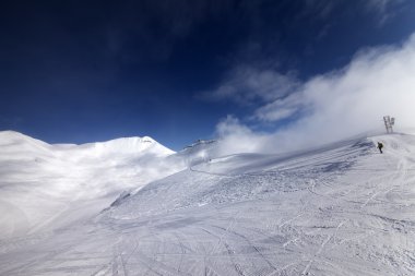 kayakçı Kayak Pisti Başlat