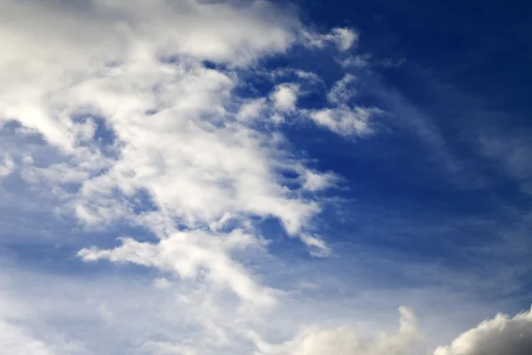 Blue sky with clouds in nice day